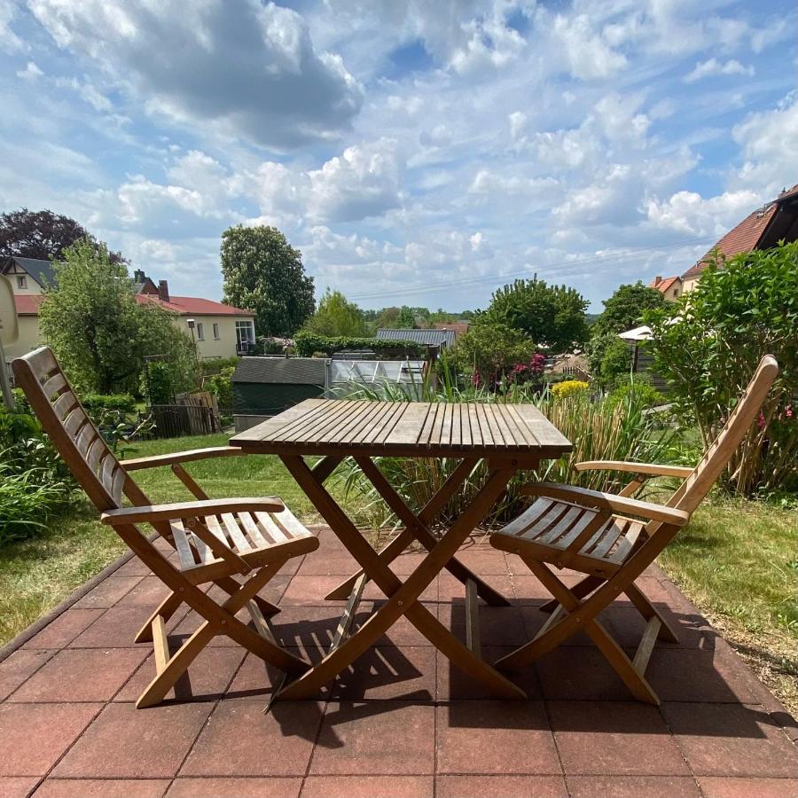Ferienapartment Casa Heideblick Mit Sonnenterrasse & Garten Радеберг Екстериор снимка